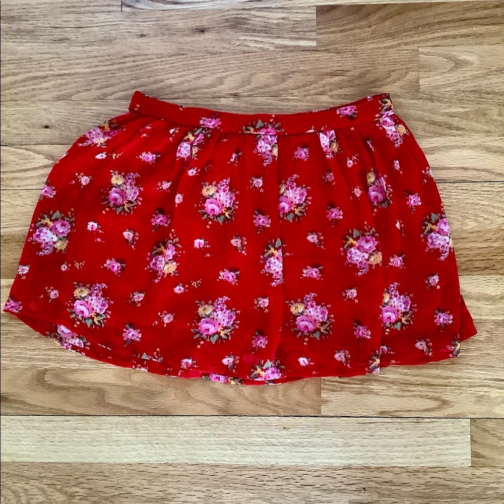 Abercrombie and Fitch Floral Skirt